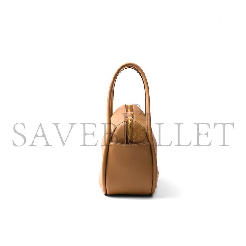 PRADA DARLING LEATHER HANDBAG 1BA451 (25*18*10.5cm)